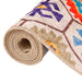 Vloerkleed wasbaar 190x300 cm meerkleurig