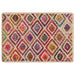 Vloerkleed wasbaar 160x230 cm meerkleurig