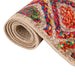 Vloerkleed wasbaar 160x230 cm meerkleurig