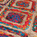 Vloerkleed wasbaar 190x300 cm meerkleurig