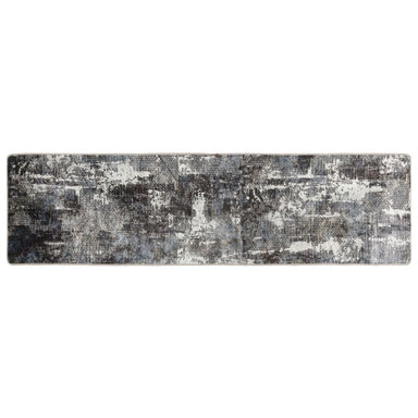 Vloerkleed wasbaar 80x300 cm meerkleurig