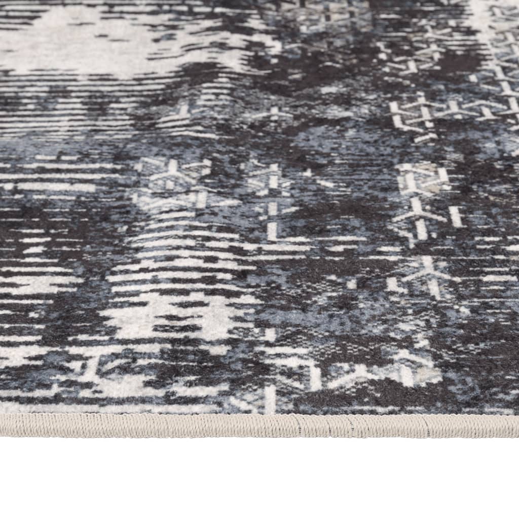 Vloerkleed wasbaar 80x300 cm meerkleurig