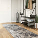 Vloerkleed wasbaar 80x300 cm meerkleurig