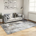Vloerkleed wasbaar 160x230 cm meerkleurig