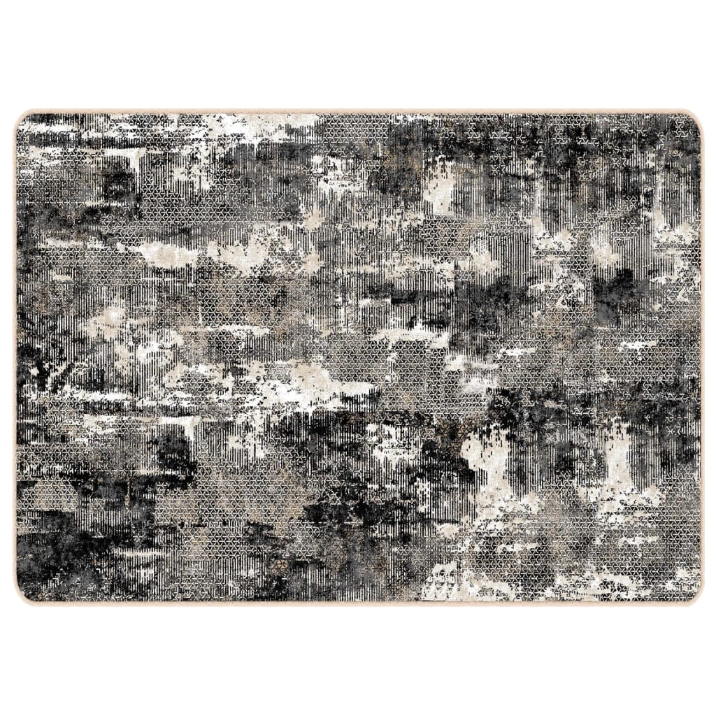 Vloerkleed wasbaar 190x300 cm meerkleurig