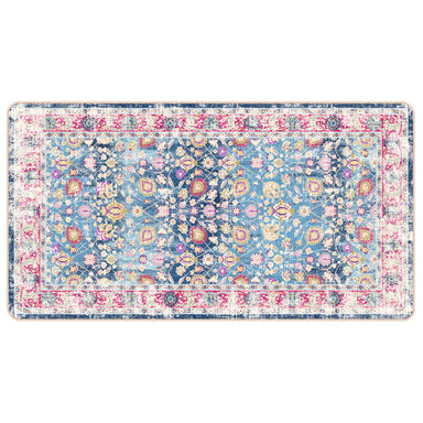 Vloerkleed wasbaar 80x150 cm meerkleurig