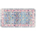 Vloerkleed wasbaar 80x150 cm meerkleurig