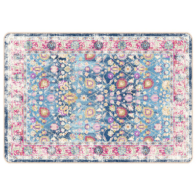 Vloerkleed wasbaar 160x230 cm meerkleurig