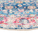 Vloerkleed wasbaar Ø 120 cm meerkleurig