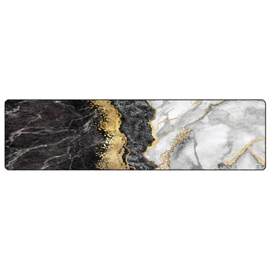 Vloerkleed wasbaar 80x300 cm meerkleurig