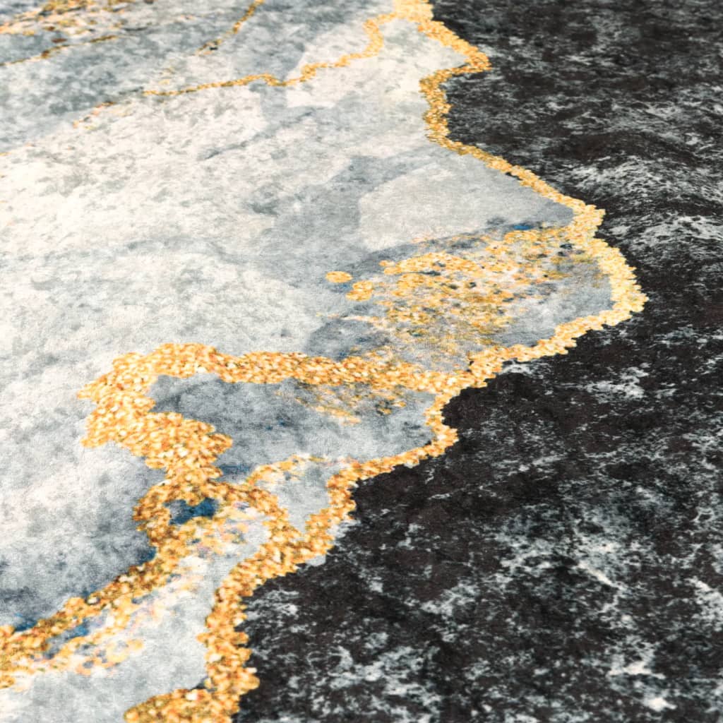 Vloerkleed wasbaar 120x180 cm meerkleurig