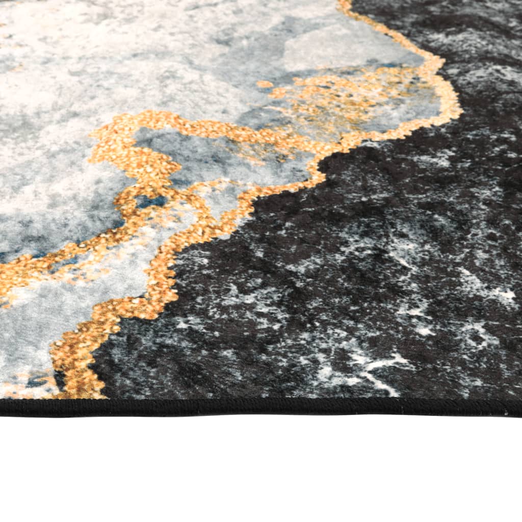 Vloerkleed wasbaar 190x300 cm meerkleurig