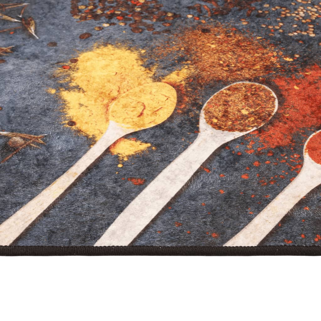 Keukenmat wasbaar 60x180 cm meerkleurig