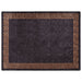 Vloerkleed wasbaar 400x300 cm zwart en goudkleurig