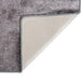 Vloerkleed wasbaar 400x300 cm grijs