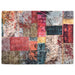Vloerkleed wasbaar 400x300 cm meerkleurig