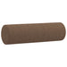 Tweezitsbank met sierkussens 120 cm stof bruin