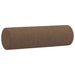 Tweezitsbank met sierkussens 140 cm stof bruin