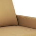 2-delige Loungeset met kussens fluweel bruin