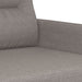 4-delige Loungeset met kussens stof taupe