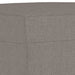 3-delige Loungeset met kussens stof taupe