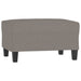 4-delige Loungeset met kussens stof taupe