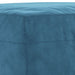 3-delige Loungeset met kussens fluweel blauw