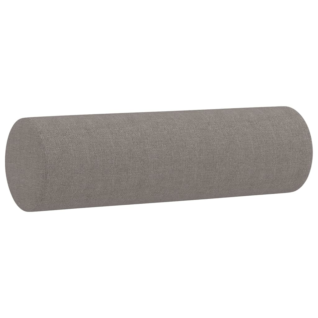 4-delige Loungeset met kussens stof taupe