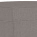 3-delige Loungeset met kussens stof taupe