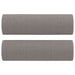 3-delige Loungeset met kussens stof taupe