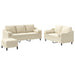 3-Delige Loungeset Met Kussens Stof Kleurig 1