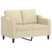 3-Delige Loungeset Met Kussens Stof Kleurig 1