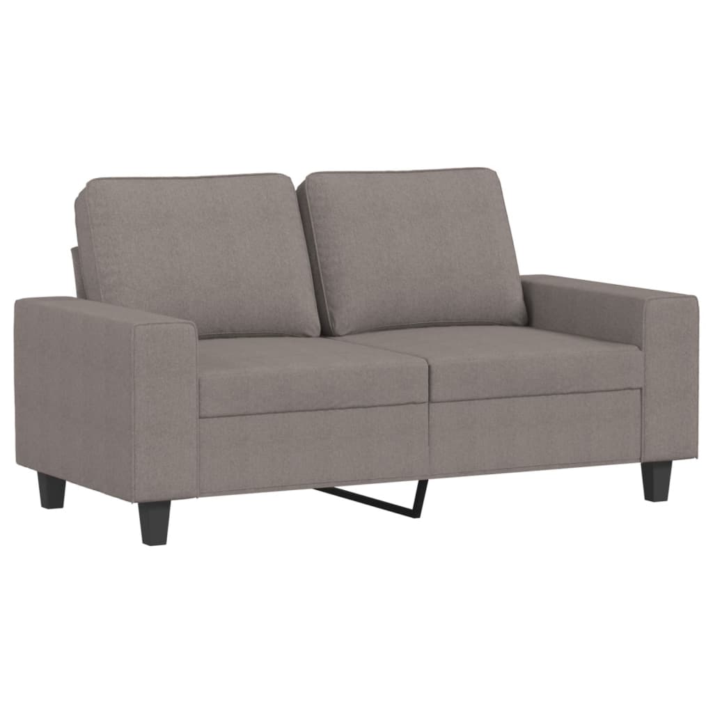 4-delige Loungeset stof taupe