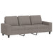 4-delige Loungeset stof taupe