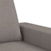 4-delige Loungeset stof taupe