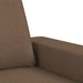 2-delige Loungeset stof bruin
