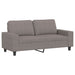 2-delige Loungeset stof taupe