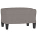3-delige Loungeset stof taupe