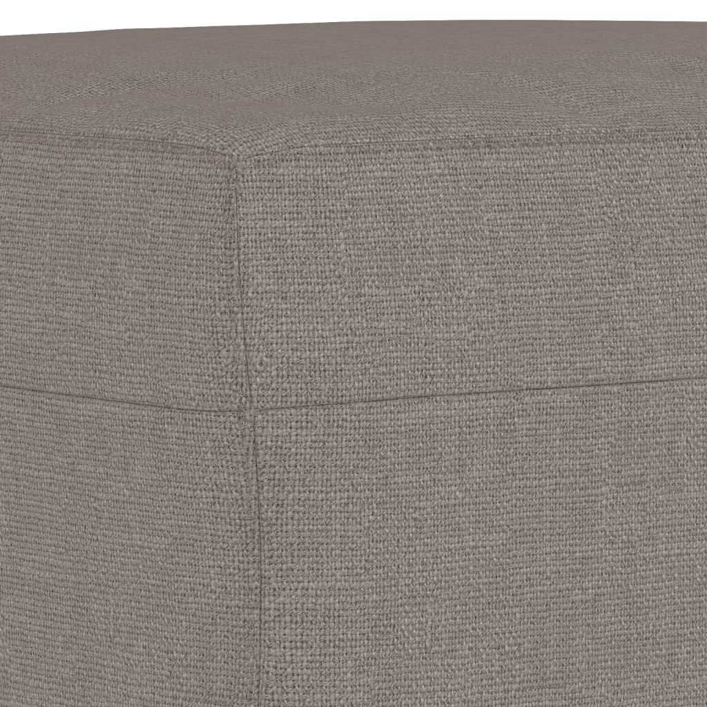 3-delige Loungeset stof taupe