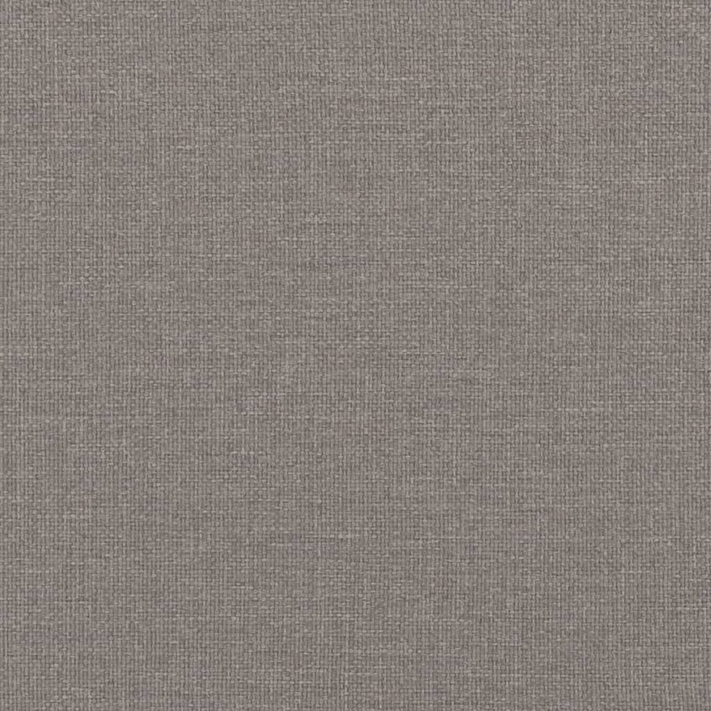 3-delige Loungeset stof taupe