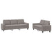 2-delige Loungeset stof taupe