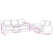 2-delige Loungeset stof taupe