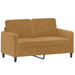 3-delige Loungeset fluweel bruin