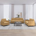 3-delige Loungeset fluweel bruin
