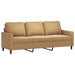 4-delige Loungeset fluweel bruin