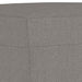 3-delige Loungeset met kussens stof taupe