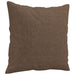3-delige Loungeset met kussens stof bruin