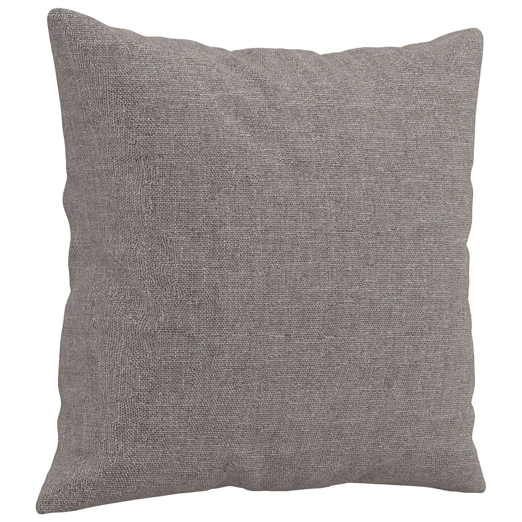 3-delige Loungeset met kussens stof taupe