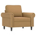 3-delige Loungeset met kussens fluweel bruin
