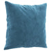 2-delige Loungeset met kussens fluweel blauw